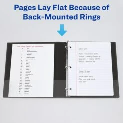 Avery 3" 3-Ring View Binder, White (72127) -Scott Stationery Shop 052075FA D405 40AD 9579A34454387BB7 s7