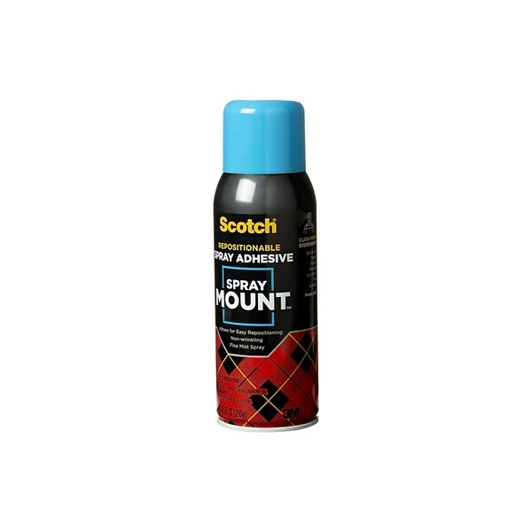 Scotch® Removable Repositionable Spray Adhesive, 10.25 Oz. (6065) 3 Scotch® Removable Repositionable Spray Adhesive, 10.25 Oz. (6065)