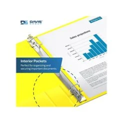 Davis Group Premium Economy 2" 3-Ring Non-View Binder, Yellow, 6/Pack (2304-05-06) 10 Davis Group Premium Economy 2" 3-Ring Non-View Binder, Yellow, 6/Pack (2304-05-06) -Scott Stationery Shop 0AAF7BE3 28FA 4BD4 AB5515384B22B072 s7