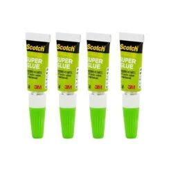 Scotch® Single Use Super Glue, 0.17 Oz., 4/Pack (AD119) -Scott Stationery Shop 0DDB0DBE DF16 49AF 800BADCD06364AE9 s7
