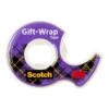 Scotch® Gift Wrap Tape With Dispenser, 3/4" X 23.61 Yds., 4 Rolls (415) 1 Scotch® Gift Wrap Tape With Dispenser, 3/4" X 23.61 Yds., 4 Rolls (415) -Scott Stationery Shop 0FB63D6B 4AA1 43F2 A9CA7F9D5ECB5961 s7