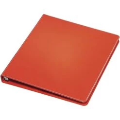 Quill Brand® Standard 1" 3 Ring Non View Binder, Red (739304) -Scott Stationery Shop 103081 s7