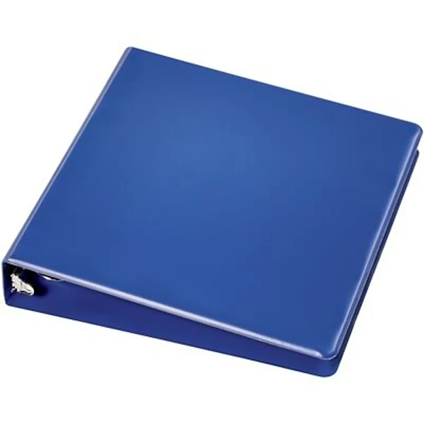 Quill Brand® Standard 1-1/2" 3 Ring Non View Binder, Dark Blue (739402) 5 Quill Brand® Standard 1-1/2" 3 Ring Non View Binder, Dark Blue (739402) - Image 3