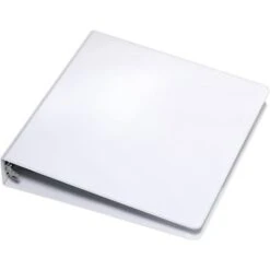 Quill Brand® Standard 1-1/2" 3 Ring Non View Binder, White (7394113) 7 Quill Brand® Standard 1-1/2" 3 Ring Non View Binder, White (7394113) -Scott Stationery Shop 103106 s7