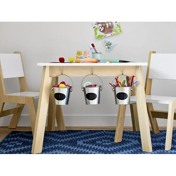 Command™ Small Wire Hooks, Clear, 9 Hooks (17067CLR-9ES) 5 Command™ Small Wire Hooks, Clear, 9 Hooks (17067CLR-9ES) - Image 3