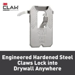 COMMAND 3M CLAW™ Drywall Picture Hanger With Temporary Spot Marker, Holds 25 Lbs, 4 Hangers, 4 Markers/Pack (3PH25M4ES) 13 COMMAND 3M CLAW™ Drywall Picture Hanger With Temporary Spot Marker, Holds 25 Lbs, 4 Hangers, 4 Markers/Pack (3PH25M4ES) -Scott Stationery Shop 1F2E9300 E11A 47ED A57E40FAFB650E58 s7