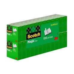 Scotch® Magic™ Invisible Tape Refill, 3/4" X 27.77 Yds., 24 Rolls (810K24) -Scott Stationery Shop 25177710 9FA3 465D 9DC772F6F1043F6D s7