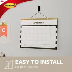 Command™ Medium Designer Hooks, Matte Black, 2 Hooks/Pack (17034MB-2ES) -Scott Stationery Shop 2652ACE3 08EB 4412 906232FB12B35303 s7