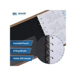 Davis Group 3-Up 1" 7-Ring Business Checkbook Binder, Tan (3UPAM-09) 11 Davis Group 3-Up 1" 7-Ring Business Checkbook Binder, Tan (3UPAM-09) -Scott Stationery Shop 28A1E45F 9504 4F8F ACB51BF6454C4F9D s7