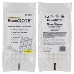 StikkiWorks StikkiWax Removable Glue Dots, , 6/Pack (STK02050)
