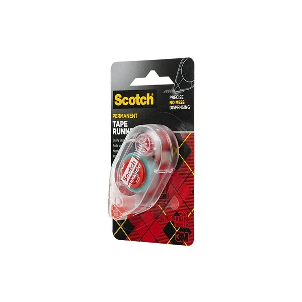 Scotch® Double Sided Adhesive Tape Runner, Transparent, .27 In X 8.7 Yds, 1/Pack (6061) 4 Scotch® Double Sided Adhesive Tape Runner, Transparent, .27 In X 8.7 Yds, 1/Pack (6061) - Image 2