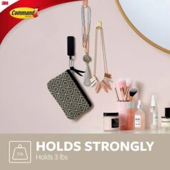 Command™ Medium Designer Hooks, Matte Black, 2 Hooks/Pack (17034MB-2ES) -Scott Stationery Shop 391E6C10 4D60 4BE7 8A0644D9466242EA s7