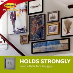 Command™ Sawtooth Picture Hanger, White (17040ES) 12 Command™ Sawtooth Picture Hanger, White (17040ES) -Scott Stationery Shop 4BE6B0A8 934F 4EB6 9A08B20484598EA4 s7