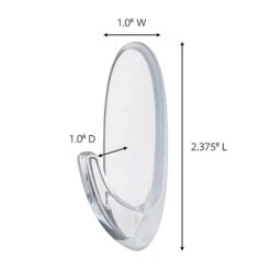 Command™ Medium Hooks Value Pack, Clear, 6 Hooks (17091CLR-6ES) -Scott Stationery Shop 4FC57981 25EA 46F7 89ABB8EC3F1FEA3B s7