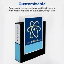 Avery Heavy Duty 3" 3-Ring View Binder, Light Blue (05601) -Scott Stationery Shop 546CF1C5 2D16 48CB A15E7820B2C6E8F0 s7