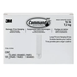 Command™ Large Picture Hanging Strips, White, 120 Sets (17206-S120NA) 17 Command™ Large Picture Hanging Strips, White, 120 Sets (17206-S120NA) -Scott Stationery Shop 60AC45A8 CF65 438B 989EC10F57D704DF s7