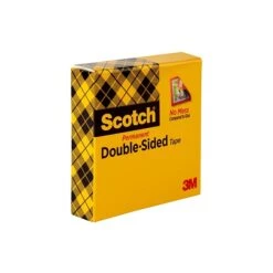 Scotch® Permanent Double Sided Tape Refill, 1/2" X 25 Yds., 1" Core, 1 Roll (665)