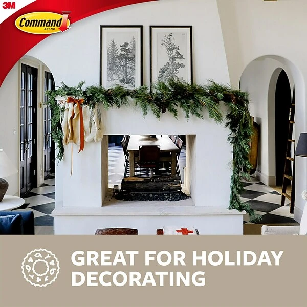 Command™ Medium Forever Classic Hook, Brushed Nickel (FC12-BN-ES) 8 Command™ Medium Forever Classic Hook, Brushed Nickel (FC12-BN-ES) - Image 7