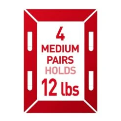 Command™ Medium Picture Hanging Strips, White, 6 Sets (17204ES)