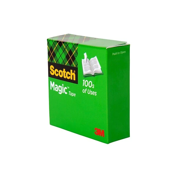 Scotch® Magic™ Invisible Tape Refill, 1/2" X 36 Yds., 12 Rolls (810) 3 Scotch® Magic™ Invisible Tape Refill, 1/2" X 36 Yds., 12 Rolls (810)