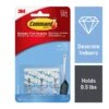 Command™ Small Wire Hooks, Clear, 3 Hooks (17067CLR-ES) -Scott Stationery Shop 9E9641A5 EDA6 44E9 B465E45D1B376B88 s7