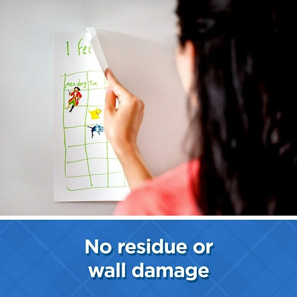 Scotch® Wall-Safe Tape W/Dispenser, 3/4" X 16.67 Yds., 2 Rolls (183-DM2) 3 Scotch® Wall-Safe Tape W/Dispenser, 3/4" X 16.67 Yds., 2 Rolls (183-DM2)