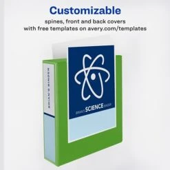 Avery Heavy Duty 3" 3-Ring View Binder, Chartreuse (79779) -Scott Stationery Shop A3F1F576 7818 4FBF A087AD5EAA143585 s7