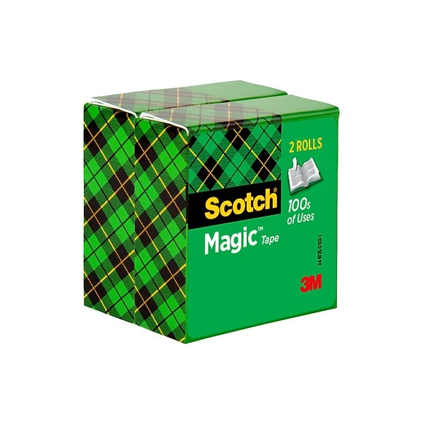 Scotch® Magic™ Invisible Tape Refill,3/4" X 72 Yds., 2 Rolls (810-2P34-72) 4 Scotch® Magic™ Invisible Tape Refill,3/4" X 72 Yds., 2 Rolls (810-2P34-72) - Image 2