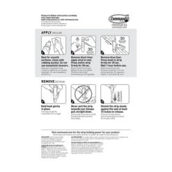 Command™ Medium Refill Strips, Clear, 9 Strips (17021CLR-ES) -Scott Stationery Shop A8F5026C FF92 41A7 A979FA792D26124B s7
