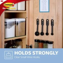 Command™ Small Wire Hooks, Clear, 9 Hooks (17067CLR-9ES) 13 Command™ Small Wire Hooks, Clear, 9 Hooks (17067CLR-9ES) -Scott Stationery Shop B2E83FE9 A5C7 4C56 9F8D0DFA0A58BC91 s7