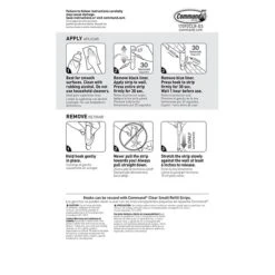 Command™ Small Hooks, Clear, 2 Hooks (17092CLR-ES) -Scott Stationery Shop B897F0F2 69D3 4631 B7C115070EBE8839 s7