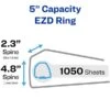 Avery Heavy Duty 5" 3-Ring View Binder, Black, 2/Pack (79606CT) -Scott Stationery Shop D35133BB 1F82 4E63 9CE849501C9A2BC3 s7