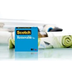 Scotch® Removable Invisible Tape, 3/4" X 36 Yds., 2 Rolls (811) -Scott Stationery Shop E4A880CD 9325 420F 8F23BAC4980D0B50 s7