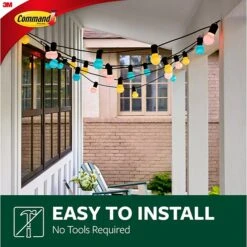 Command™ Outdoor Light Clips With Foam Strips, Clear, 30/Pack (17017CLRAW30NA) -Scott Stationery Shop EA76F0E9 A4D4 4FC1 8445C4C3AA9C09D6 s7