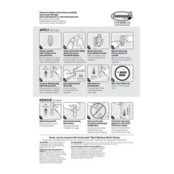 Command™ Medium Hook, Traditional Brushed Nickel, 1 Hook, 2 Strips/Pack (17051BN-B) -Scott Stationery Shop EC8E5D51 FBFE 497D 8B5A46E872D5BF2A s7