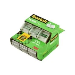 Scotch® Magic™ Greener Invisible Tape With Refillable Dispenser, 3/4" X 8.33 Yds., 3 Rolls (3105) -Scott Stationery Shop F5102721 E240 43D1 837EA9CAD7BE77E2 s7