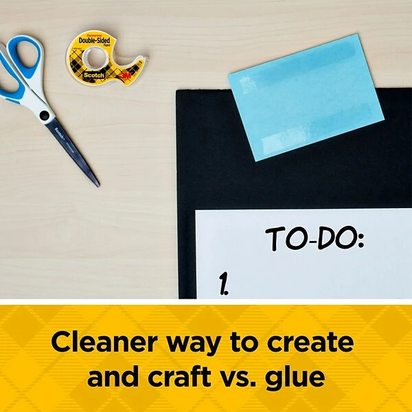 Scotch® Permanent Double Sided Tape Refill, 1/2" X 36 Yds., 3" Core, 2 Rolls (665-2P12-36) 8 Scotch® Permanent Double Sided Tape Refill, 1/2" X 36 Yds., 3" Core, 2 Rolls (665-2P12-36) - Image 6