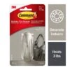Command™ Medium Designer Hook, Brushed Nickel (17081BN-ES) -Scott Stationery Shop FCAF8BD3 F24E 4D5D A75C36EC1FE5F383 s7