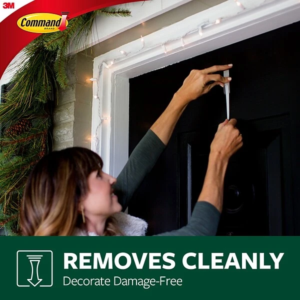 Command™ Outdoor Medium Terrace Hooks, Slate, 2 Hooks (17086S-AWES) 10 Command™ Outdoor Medium Terrace Hooks, Slate, 2 Hooks (17086S-AWES) - Image 8