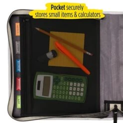 Five Star 2" 3-Ring Zipper Binder, Black/Gray (29052IT8) 11 Five Star 2" 3-Ring Zipper Binder, Black/Gray (29052IT8) -Scott Stationery Shop FF1441D8 11E7 4D77 89442D3A5A68EBEF s7