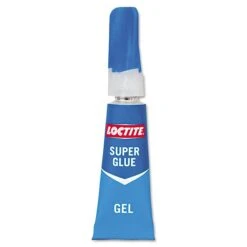 Loctite® Gel Super Glue; 0.07 Oz., Clear, 2/Pack