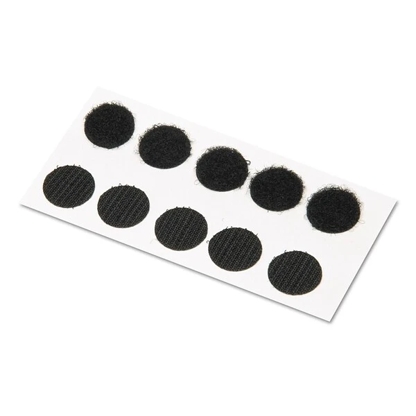 VELCRO® Velcro Dots 3/4" Dia. Sticky Back Hook & Loop Fastener, Black, 200/Pack (91823) 3 VELCRO® Velcro Dots 3/4" Dia. Sticky Back Hook & Loop Fastener, Black, 200/Pack (91823)