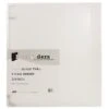 JAM Paper Standard .75" 3-Ring Flexible Poly Binder, Clear Glass Twill (7525644) -Scott Stationery Shop m002934014 s7
