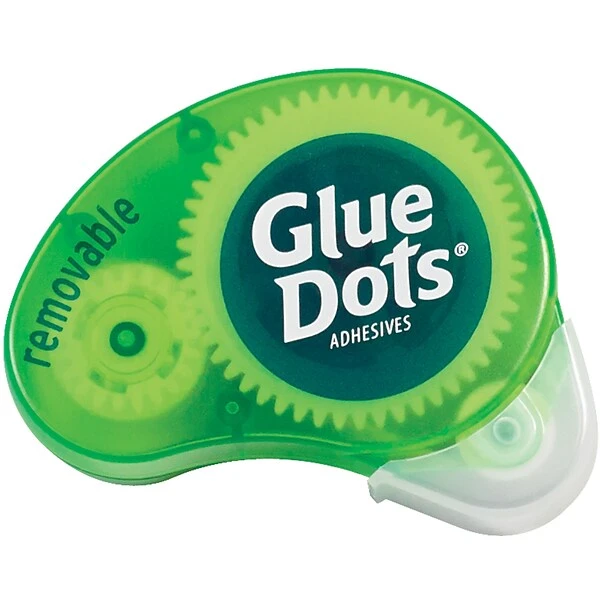 Dot N Go Removable Glue Dots, , 6/Pack (GD119) 3 Dot N Go Removable Glue Dots, , 6/Pack (GD119)