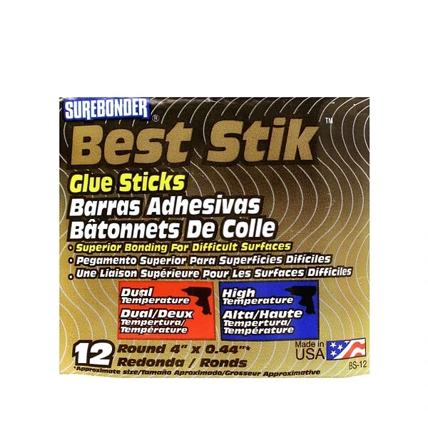 Surebonder Glue Sticks, 4 Oz., White, 6/Pack (86440-PK6) 3 Surebonder Glue Sticks, 4 Oz., White, 6/Pack (86440-PK6)