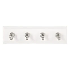Command™ Small Key Rail, White, Each (HOM-18Q-ES)