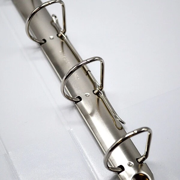 Leitz Premium 2.5" 4-Ring A4 Sized European View Binders, White, 4/Pack (4286PACK) 5 Leitz Premium 2.5" 4-Ring A4 Sized European View Binders, White, 4/Pack (4286PACK) - Image 3