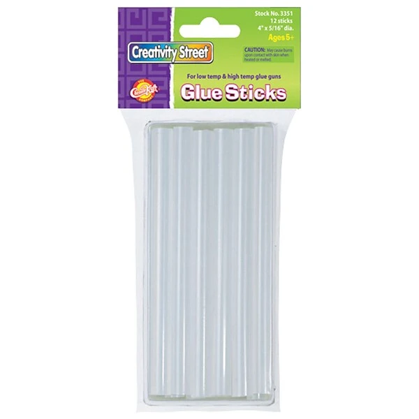 Chenille Kraft Kraft Refill Glue Sticks, 2.12 Oz., 6/Pack (CK-3351) 3 Chenille Kraft Kraft Refill Glue Sticks, 2.12 Oz., 6/Pack (CK-3351)