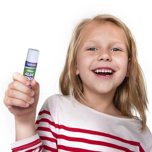 Chenille Kraft Washable Glue Sticks, .7 Oz., 2/Pack (CK-338530Q) 3 Chenille Kraft Washable Glue Sticks, .7 Oz., 2/Pack (CK-338530Q)