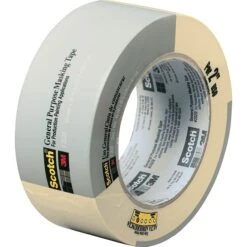 Scotch® Commercial-Grade Masking Tape For Production Painting, 1.88" X 60 Yds (2020-48A-BK)